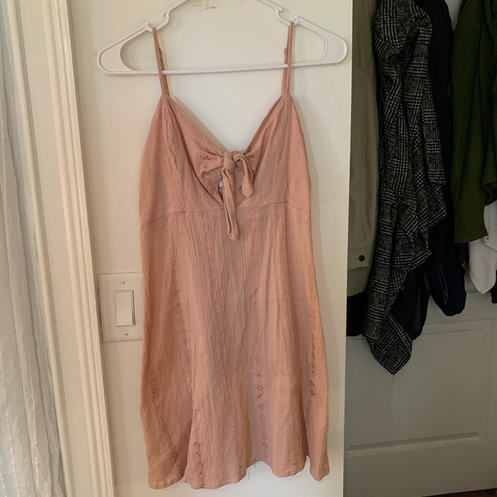 Dusty Pink Beach Dress